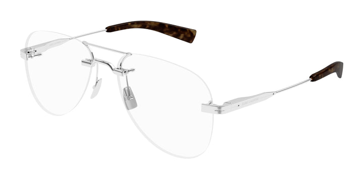 【関税込み】Saint Laurent ゴールド SL 745 メガネ SL 745 aviator glasses in gold - Saint Laurent | Mytheresa