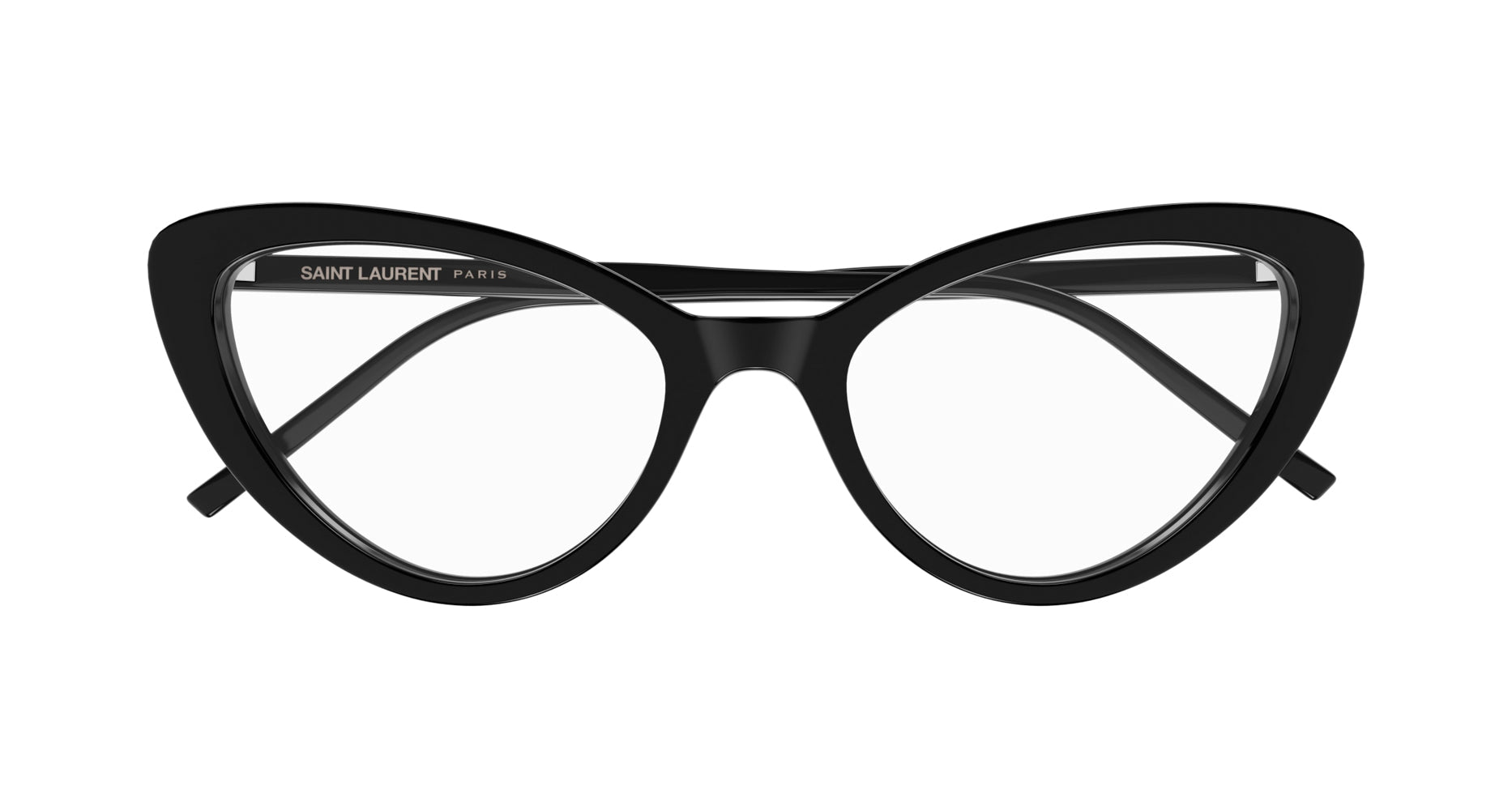 SAINT LAURENT キャットアイフレムメカネ SL777 001 Saint Laurent SL 777 Cat Eye Glasses | Fashion Eyewear US