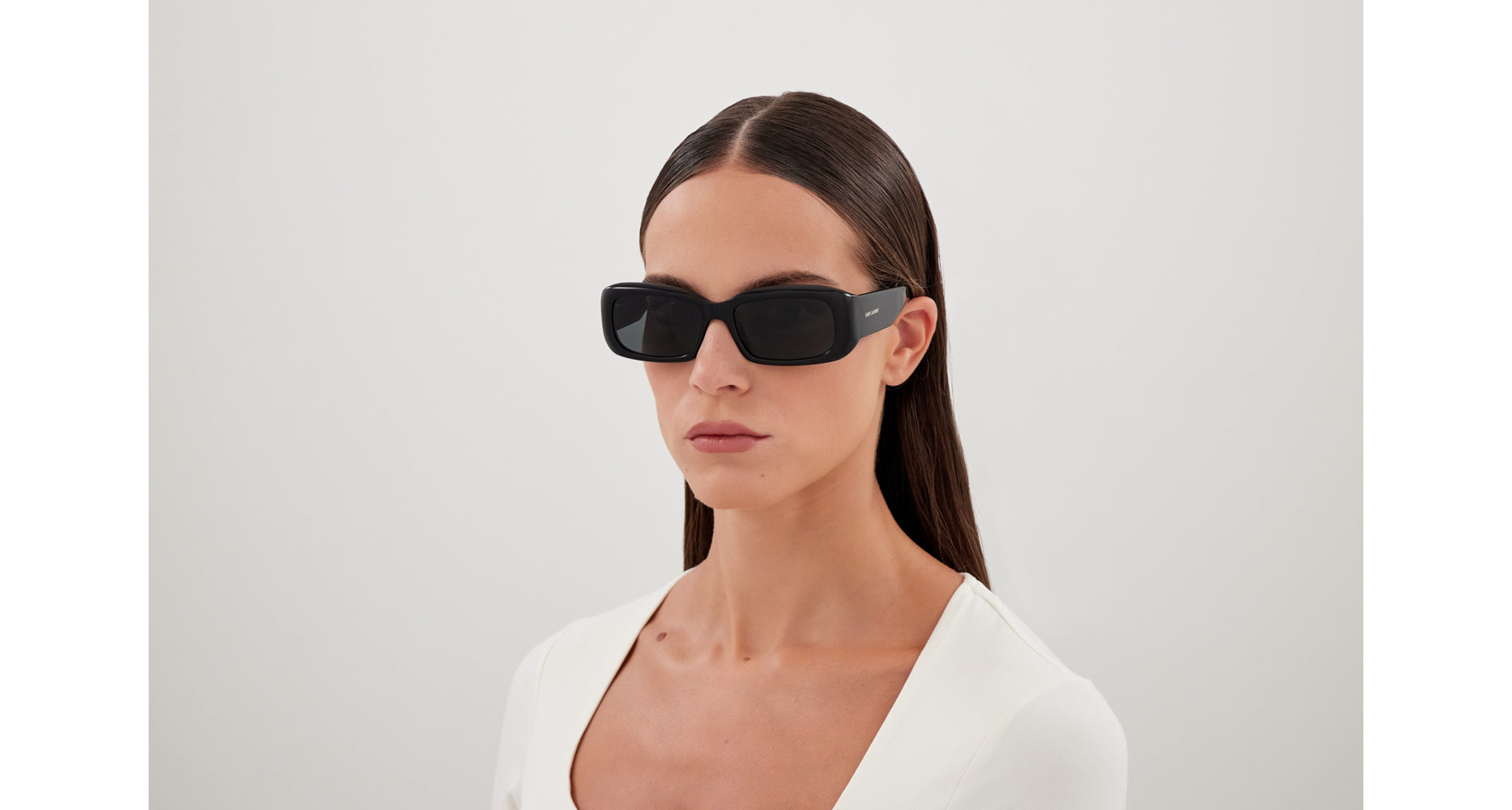 SAINT LAURENT レクタンクルフレムサンクラス SL809 002 SAINT LAURENT レクタンクルフレムサンクラス SL809 002 (Saint