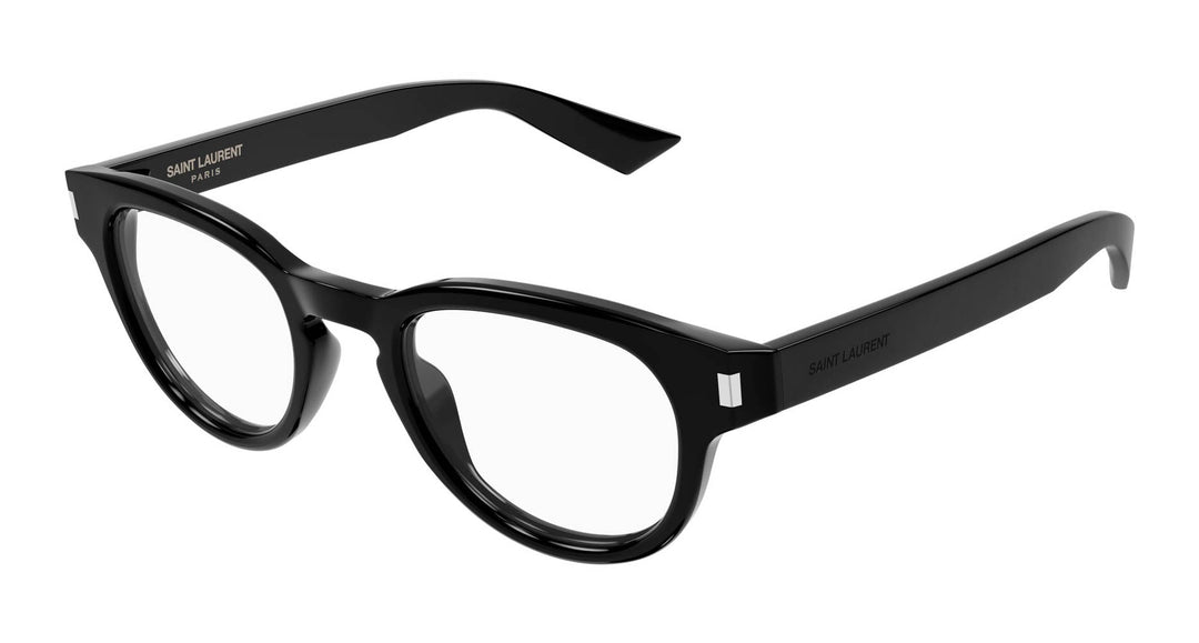 Saint Laurent SL 876 Oval Glasses | Fashion Eyewear