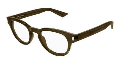 Saint Laurent SL 876 Oval Glasses | Fashion Eyewear