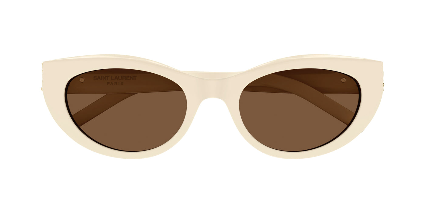 Saint Laurent SL M115 Ivory/Brown #colour_ivory-brown