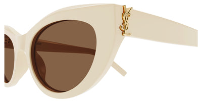 Saint Laurent SL M115 Ivory/Brown #colour_ivory-brown