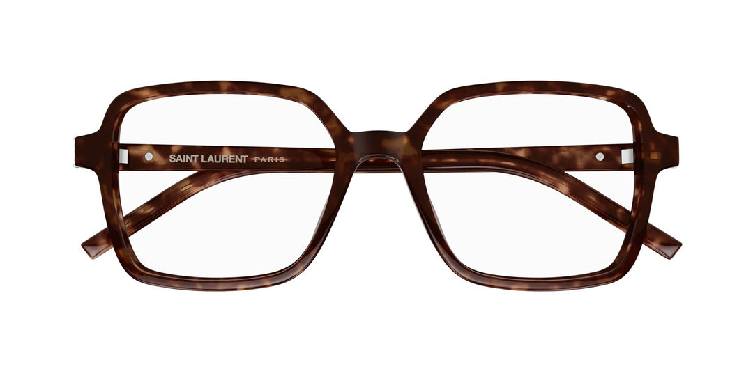 SAINT LAURENT スクエアフレムメカネ SLM139 003 Eyeglasses Saint Laurent Monogram SL M139 003 54-18 Havana