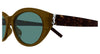 Saint Laurent SL M148#colour_havana/green