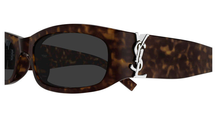 Saint Laurent SL M152 Rectangle Sunglasses | Fashion Eyewear US display picture 2