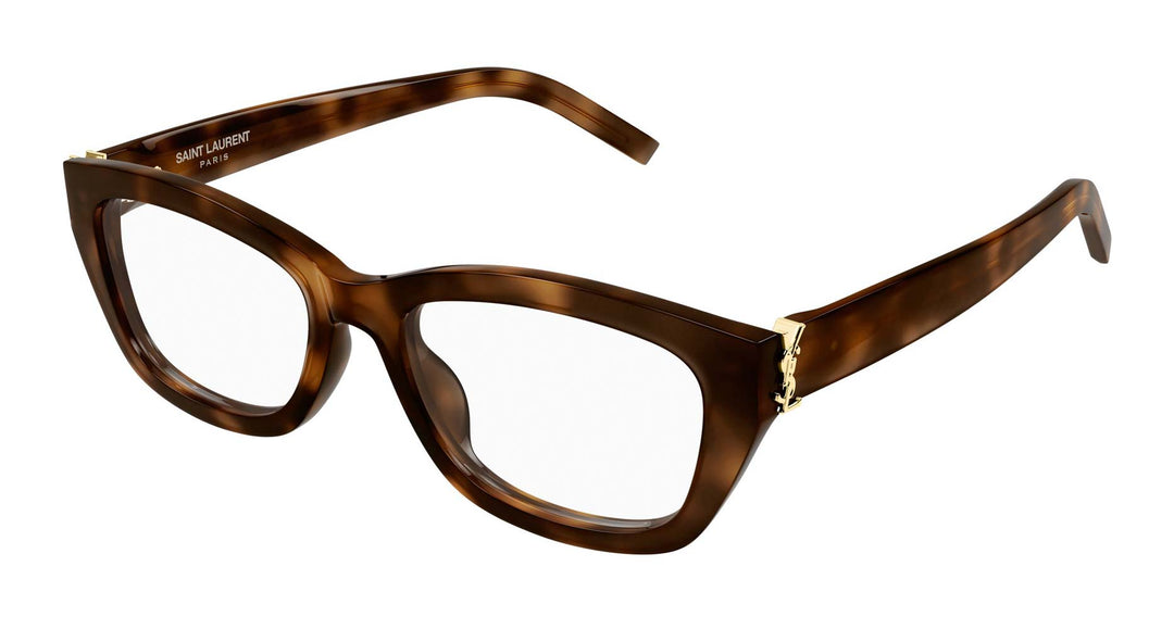Saint Laurent SL M153 Rectangle Glasses | Fashion Eyewear US