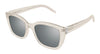 Saint Laurent SL M176#colour_beige/silver mirror