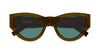 Saint Laurent SL M94#colour_brown havana/green