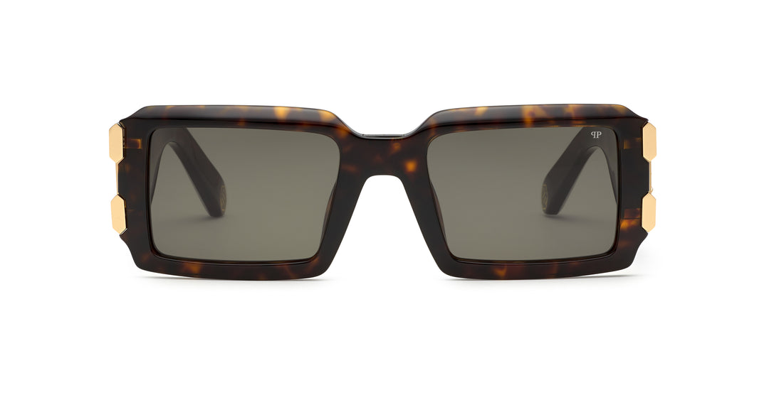 サングラス PHILIPP PLEIN Men Sunglasses Brown SPP129V HAVANA PHILIPP PLEIN: Sunglasses men - Brown | Philipp Plein