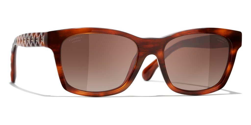 CHANEL Sunglasses brown women fashionable