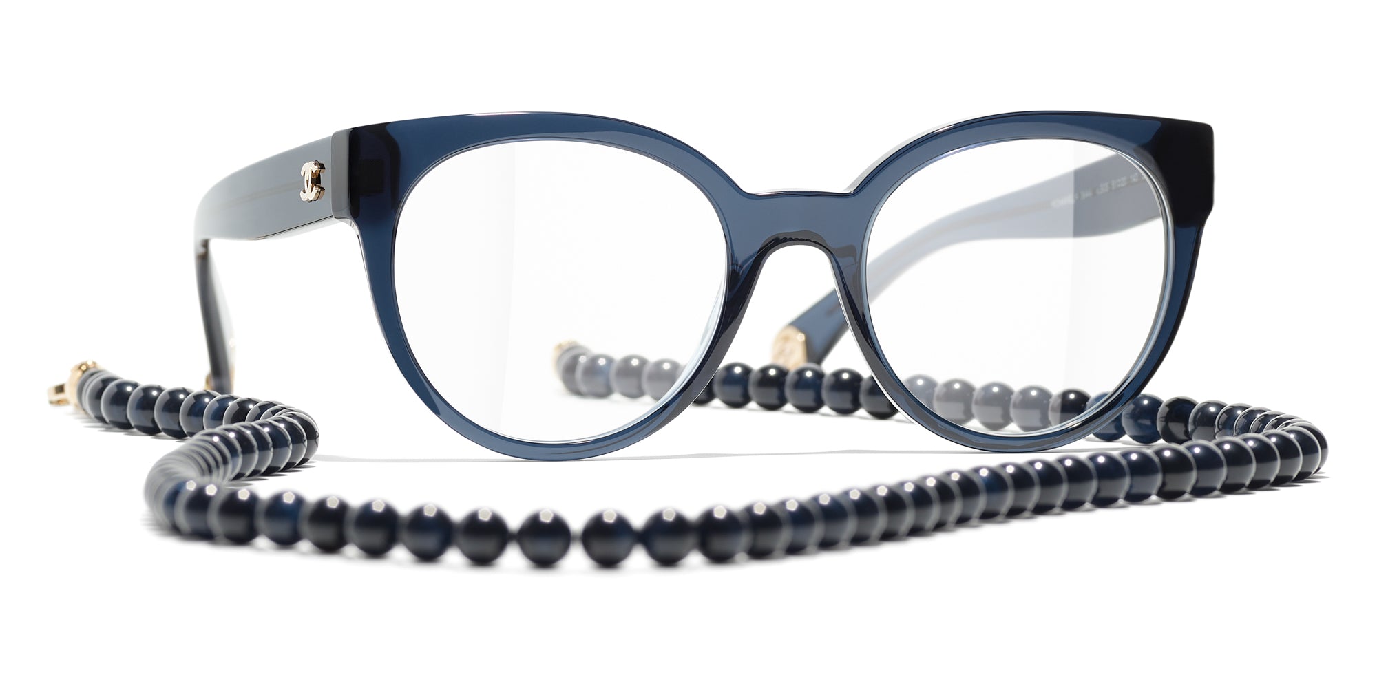 Chanel 3444 Glasses Blue Butterfly Women