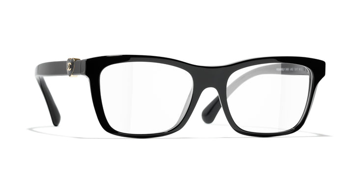 CHANEL 3465 Rectangle Glasses Fashion Eyewear