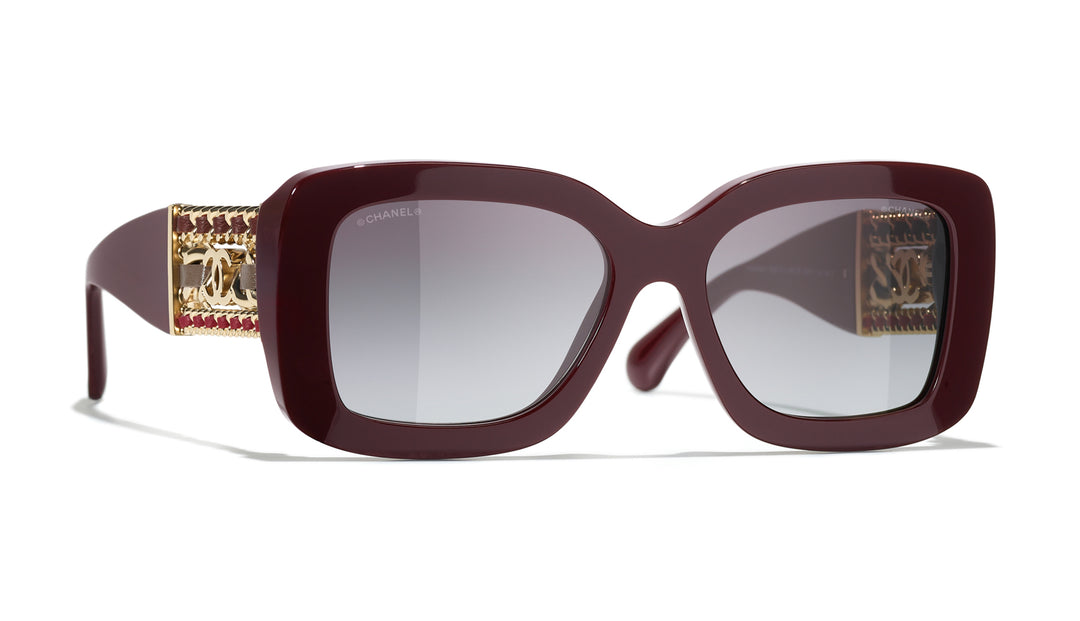 CHANEL　 サングラス 5280-Q-A ベージュ×ブラック CHANEL サングラス 5280-Q-A ベージュ×ブラック CHANEL 5280-Q-A