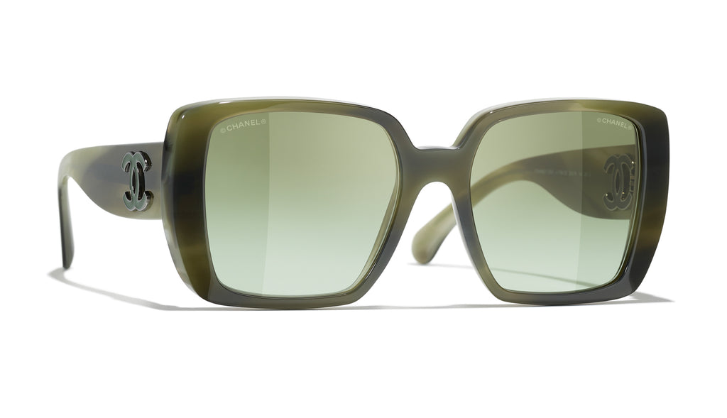 CHANEL 5541 Square Sunglasses | Fashion Eyewear US