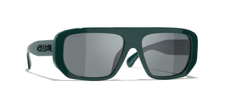 シャネル CHANEL 5556U Shield Sunglasses | Fashion Eyewear US
