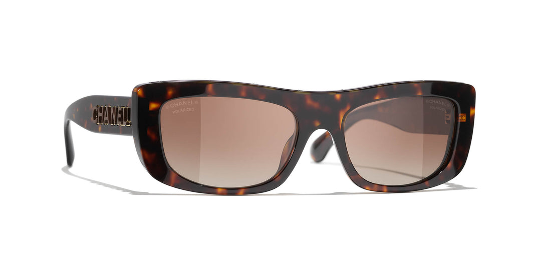 CHANEL 5559 Rectangle Sunglasses | Fashion Eyewear US