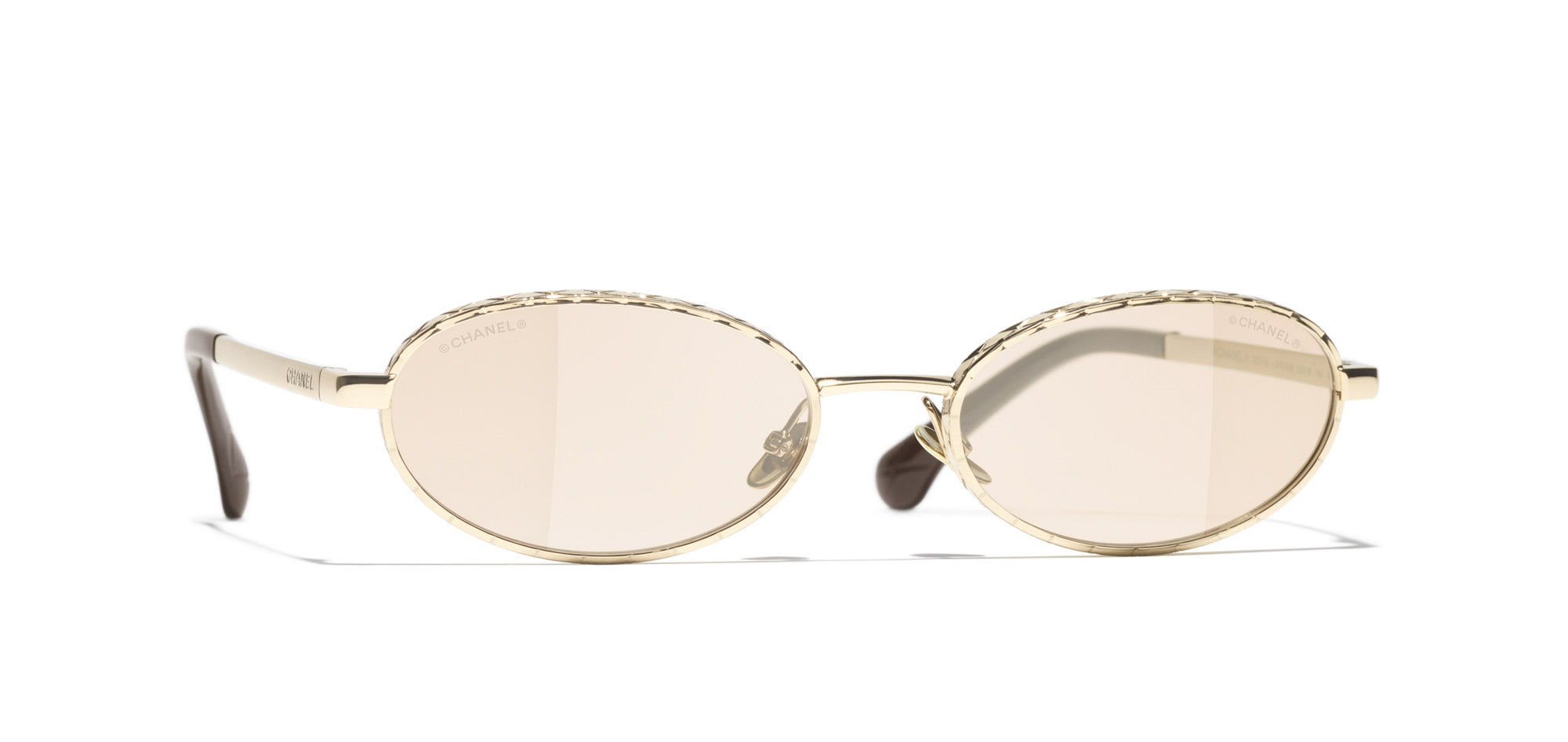 CHANEL 2227S Oval Glasses | Fashion Eyewear
