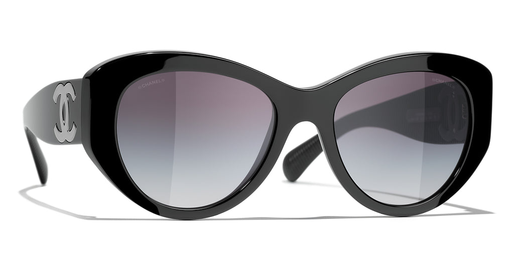 Chanel 5371-A Butterfly Sunglasses in Tortoise with Case