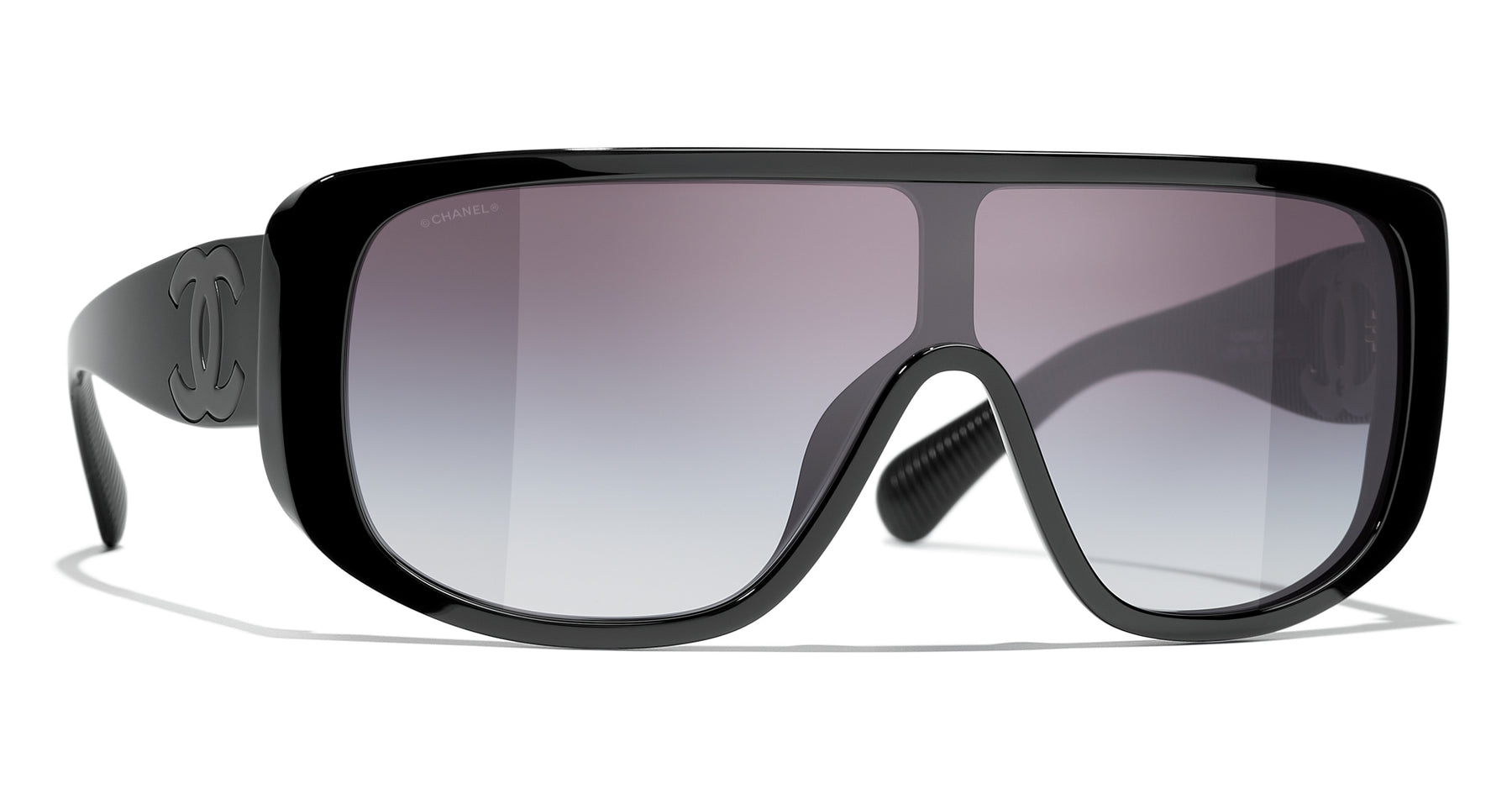 Sunglasses: Shield Sunglasses, acetate — Fashion