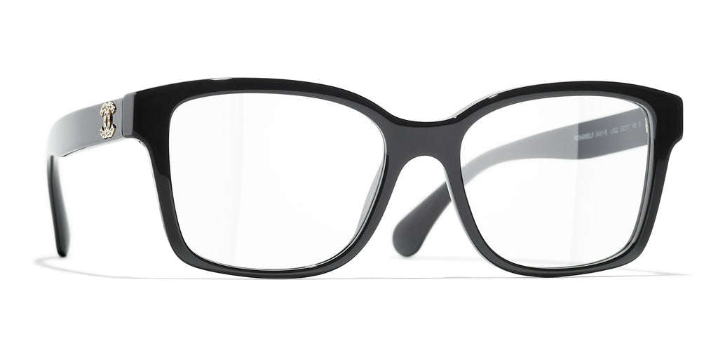 CHANEL 3451B Square Glasses | Fashion Eyewear US