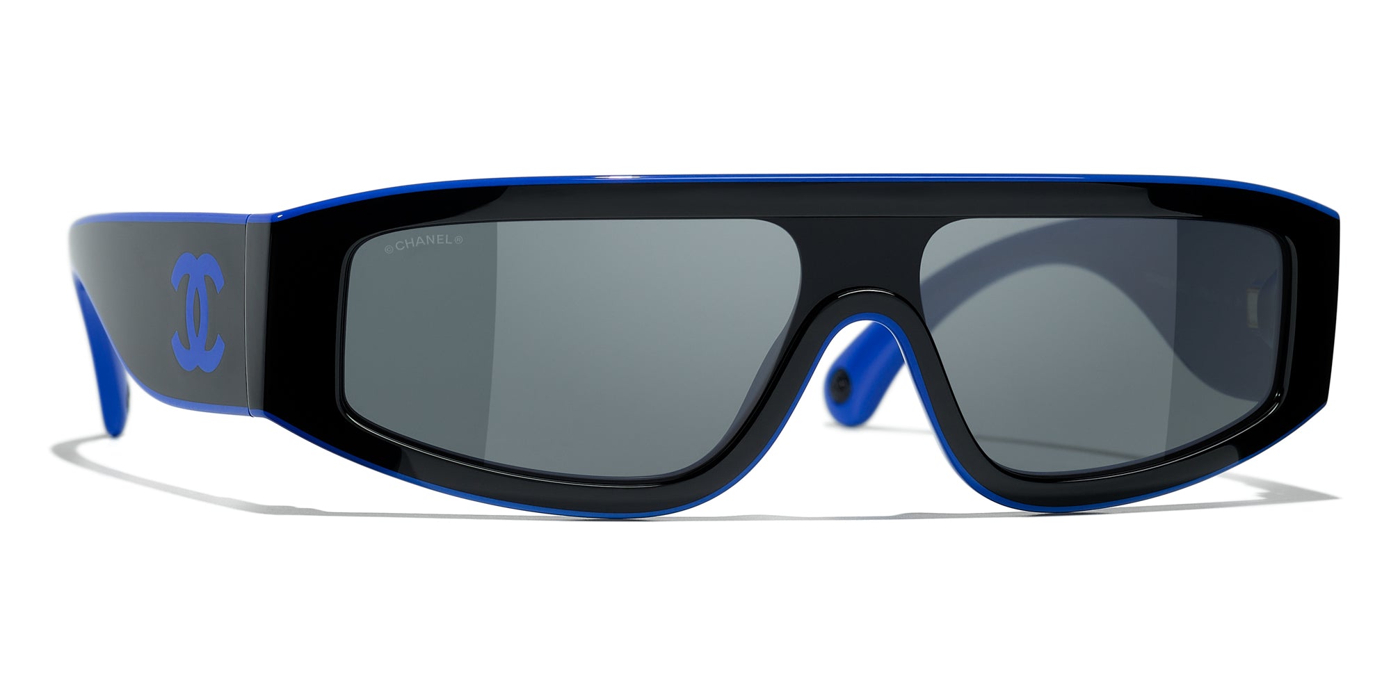 CHANEL 6057 Shield Sunglasses | Fashion Eyewear