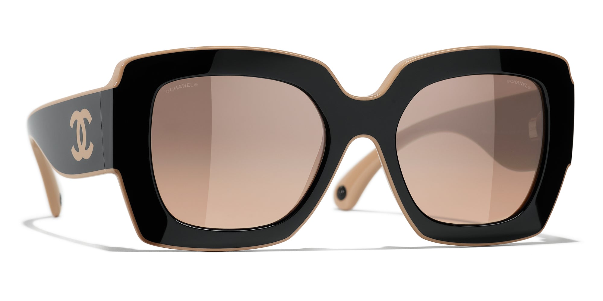 小物 SS2000 CHANEL L SUNGLASSES CHANEL Sunglasses: Square Sunglasses, acetate & chain 5210Q