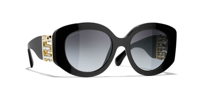 CHANEL 5543 Oval Sunglasses | Fashion Eyewear