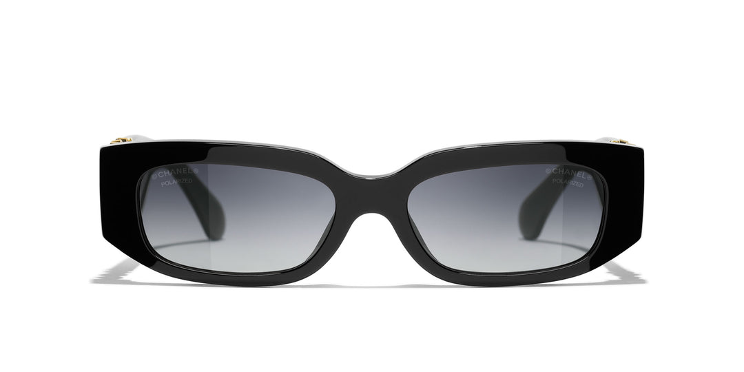 CHANEL 5544 Rectangle Sunglasses | Fashion Eyewear US