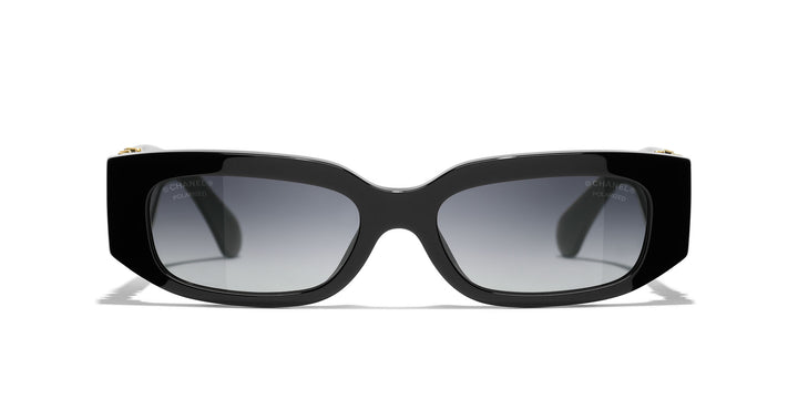 CHANEL 5544 Rectangle Sunglasses | Fashion Eyewear US