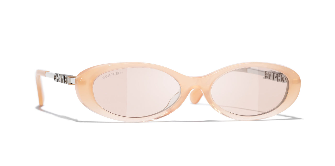 CHANEL 5565 Oval Sunglasses | Fashion Eyewear US