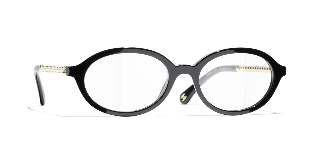 CHANEL 3499H Oval Glasses | Fashion Eyewear US