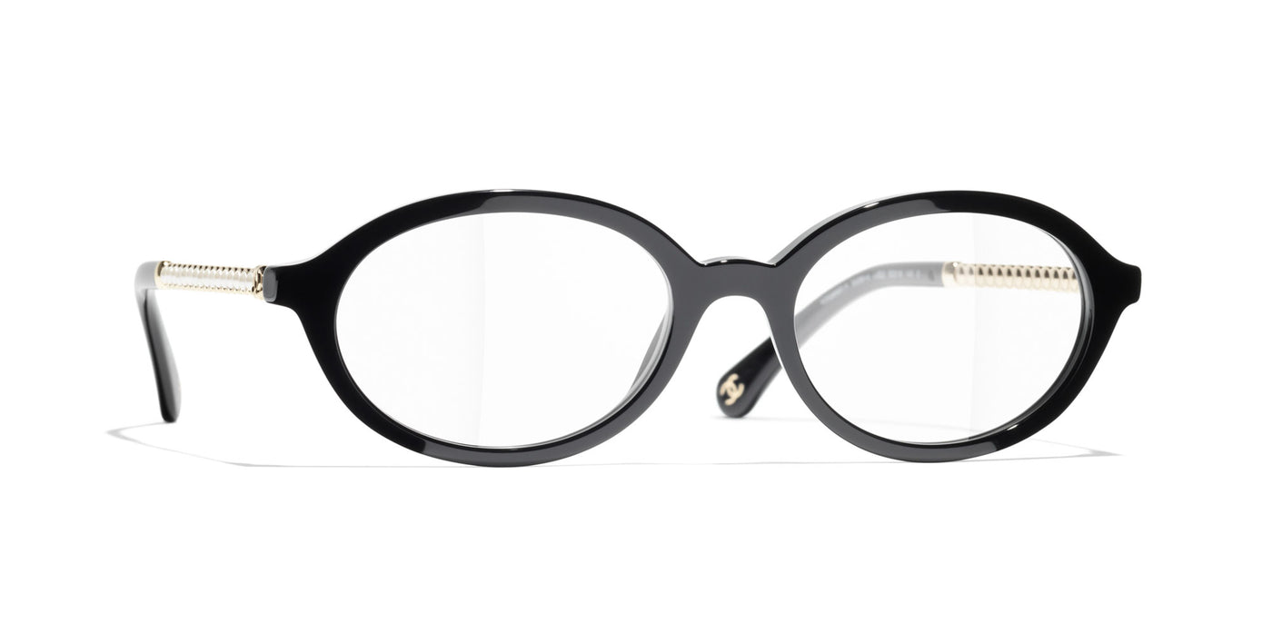 CHANEL 3499H Oval Glasses | Fashion Eyewear US