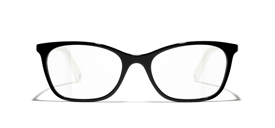 CHANEL 3414 Rectangle Acetate Glasses | Fashion Eyewear US