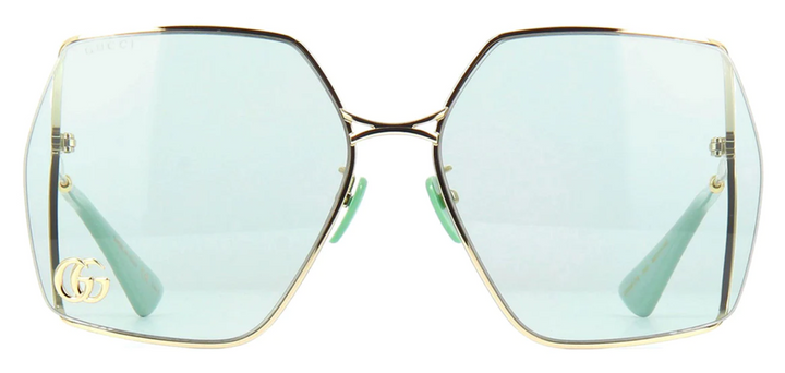 GUCCI サングラス　ゴールド　ベージュ　GG0817S GUCCI サングラスゴールドベージュGG0817S