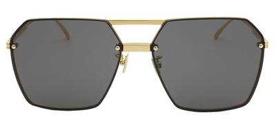 Bottega Veneta BV1045S Gold/Grey #colour_gold-grey