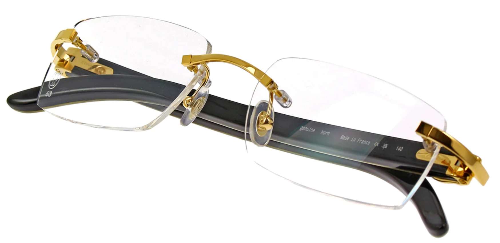 Cartier CT0046O Rectangle Glasses Fashion Eyewear