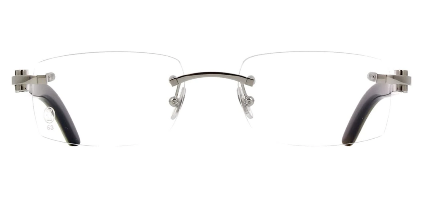 Cartier ct0046o online white unisex eyeglasses