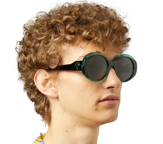 Palm Angels Doyle PERI027 Round Sunglasses | Fashion Eyewear display picture 3