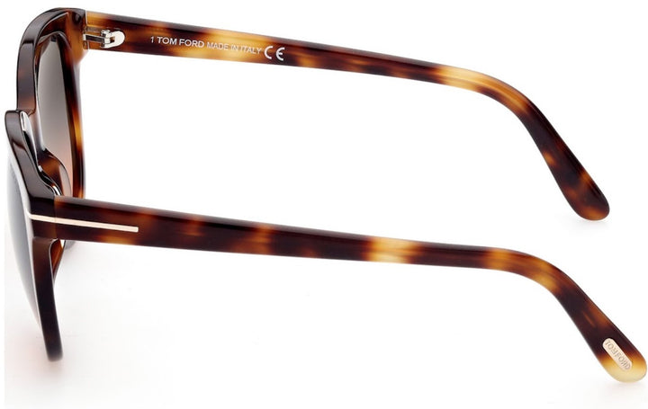 Tom Ford Olivia-02 TF914 Round Sunglasses | Fashion Eyewear US