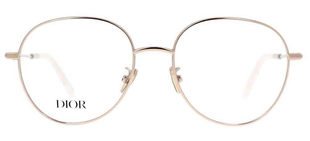 Dior Mini CD O R3U Eyeglasses CD50062U 016 Palladium 52mm Dior Mini CD O R5I Round Glasses | Fashion Eyewear US main image 3