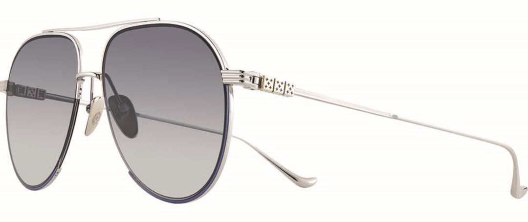 Chrome Hearts STEPPIN BLU II Aviator Sunglasses | Fashion Eyewear