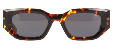 Philipp Plein SPP066M Dark Havana Spotted Brown/Smoke #colour_dark-havana-spotted-brown-smoke