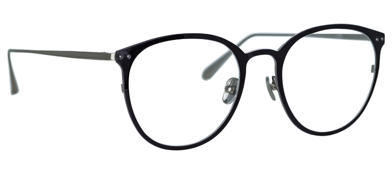 Linda Farrow Bea LFL1333 C5 Women’s Glasses White Size 58 - Free Lenses - HSA/FSA Insurance - Blue Light Block Available