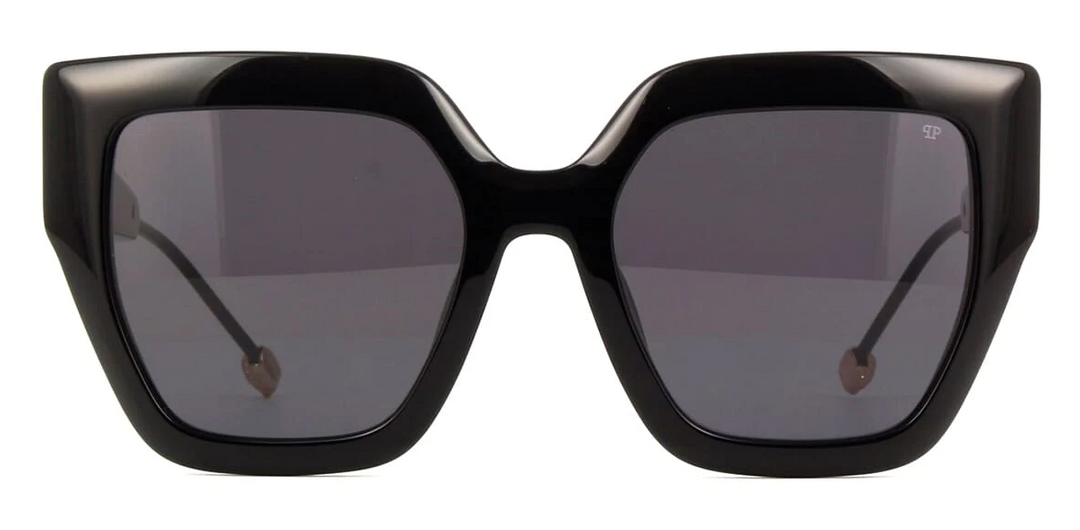 Philipp Plein SPP064S 03BQ Square Sunglasses - Brown / Brown Gradient Philipp Plein SPP064S Queenn 03BQ Striped Brown | Sunglasses  main image 2