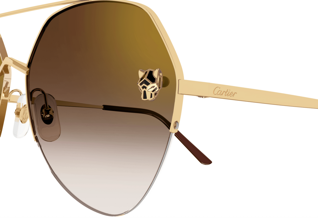 Cartier CT0355S Aviator Sunglasses | Fashion Eyewear US display picture 1