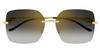 Cartier Panthere CT0359S #colour_shiny gold/grey gradient with bronze mirror