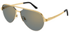 Cartier CT0386S #colour_gold/grey with gold mirror