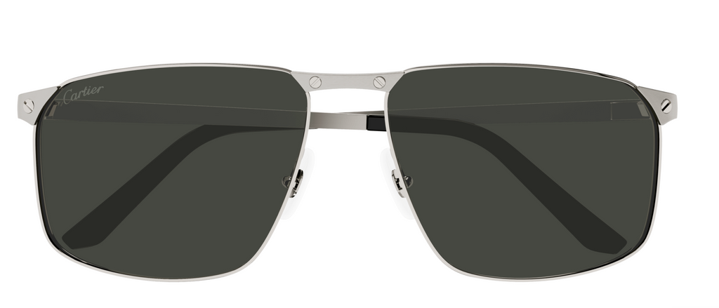 Cartier CT0322S #colour_shiny silver/grey polarised