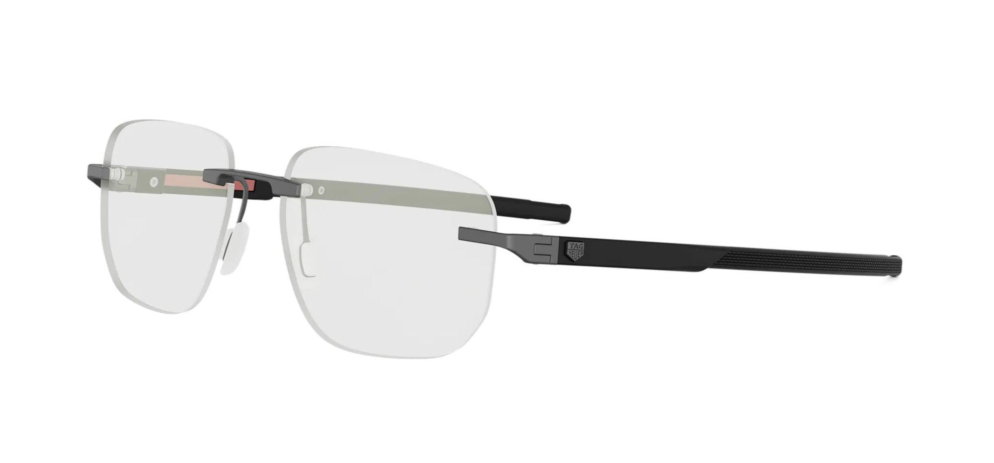 Tag Heuer Bolide Rimless TH50055U Square Glasses | Fashion Eyewear US